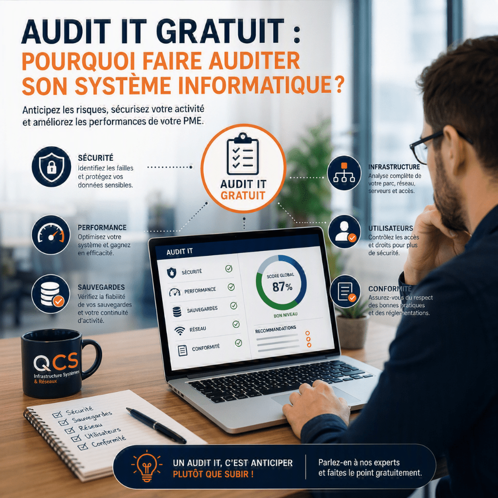 Audit IT gratuit : pourquoi faire auditer son système informatique avant qu’un problème ne coûte cher ?