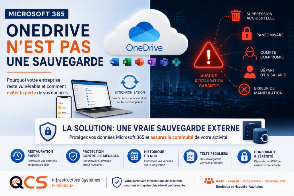 One drive n'est pas une sauvegarde