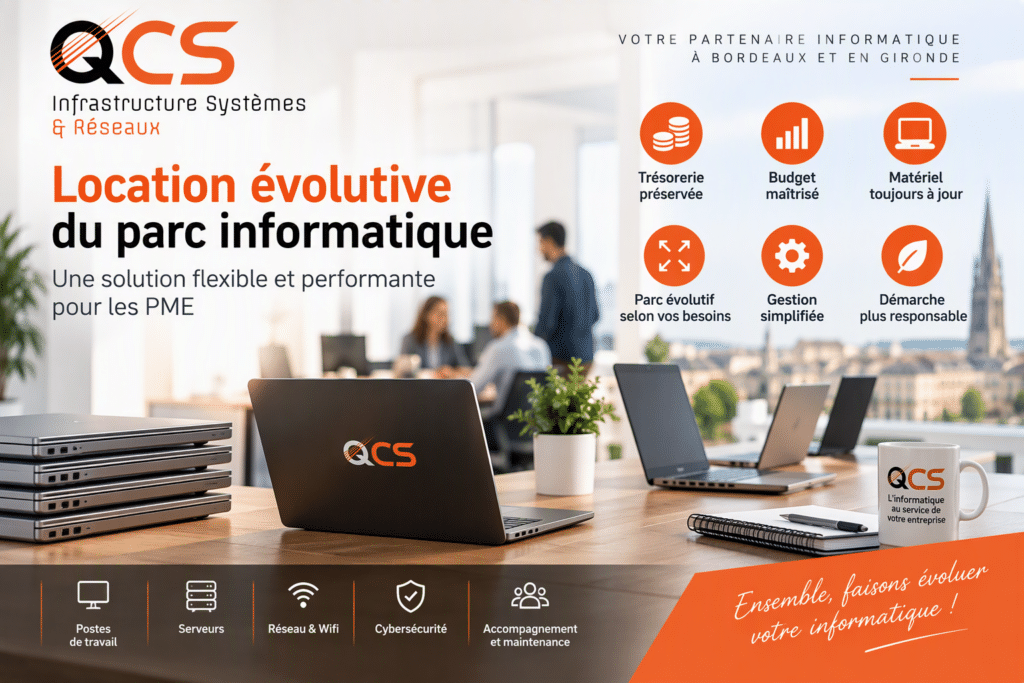 Location évolutive du parc informatique : quels avantages pour une PME ?